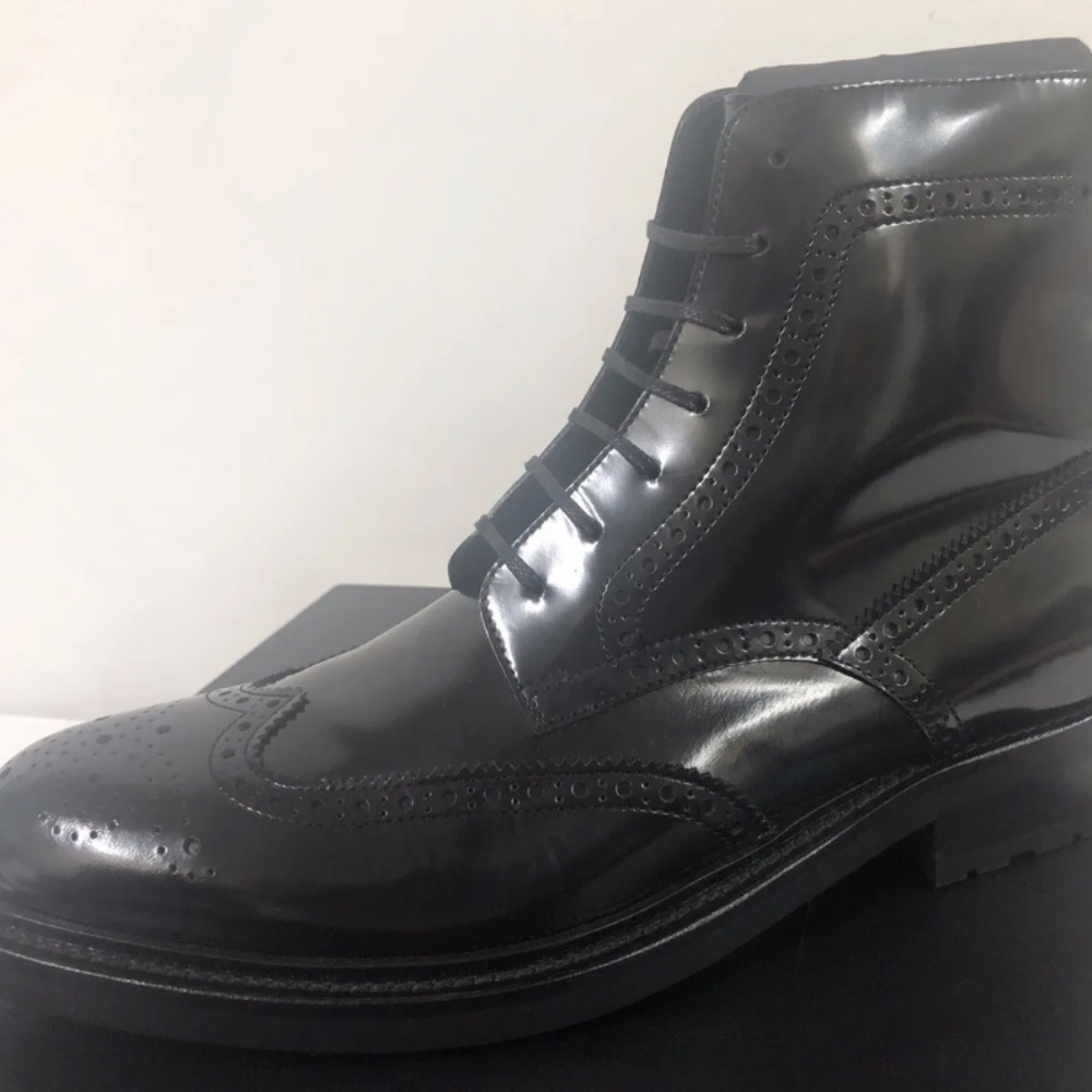 SAINT LAURENT Men’s Army Boots US11.5 Made in Italy - Picture 6 of 13
